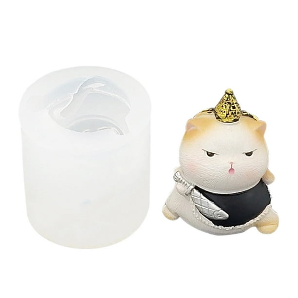Cat Silicone Mold Resin Casting For Ice Water Fondant Chocolate Crafts Cake New Cat Silicone Mold Resin Casting For Ice Water Fondant Chocolate Crafts Cake New